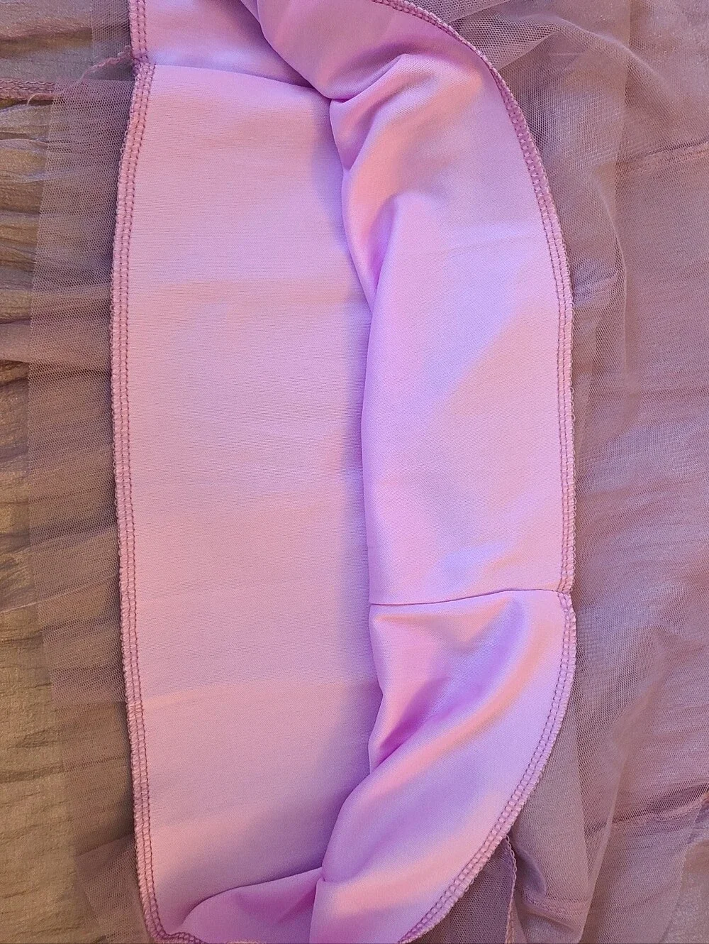 🔮 Boutique Ethereal Iridescent Lavender Organza Midi Skirt Size Small